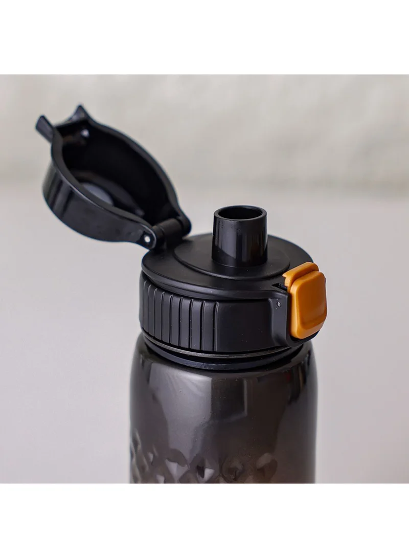 DANUBE HOME Alpine Aqua Sports Bottle – Durable Leak-Proof Water Bottle for Gym, Hiking, Outdoor Activities – BPA-Free, Reusable Hydration Bottle for Sports and Travel L8.3xW22.3Cm -750ml Black