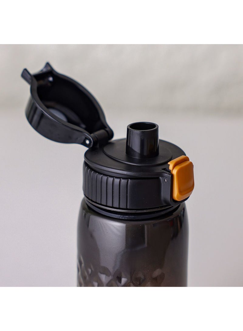 DANUBE HOME Alpine Aqua Sports Bottle – Durable Leak-Proof Water Bottle for Gym, Hiking, Outdoor Activities – BPA-Free, Reusable Hydration Bottle for Sports and Travel L8.3xW22.3Cm -750ml Black - Image 2