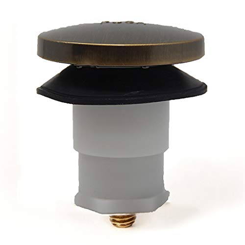 PermaFLOW Universal Toe Touch (Tip Toe, Foot Actuated) Bath Tub/Bathtub Drain Stopper Includes 3/8" and 5/16" Fittings - Image 2