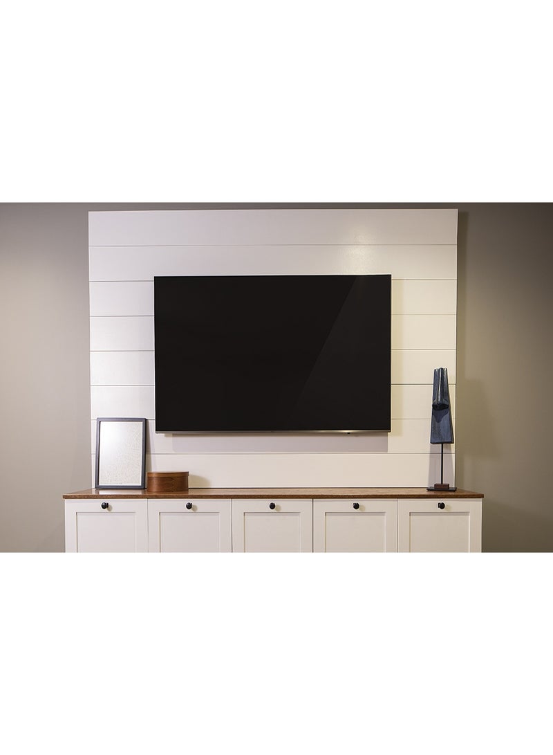 Skill Tech SH 64F Ultra-Slim Fixed TV Wall Mount Bracket for 32"-82" Screens, 30mm Low Profile, Heavy-Duty Steel, VESA up to 600x400mm, Max Load 50kg – Black - Image 2