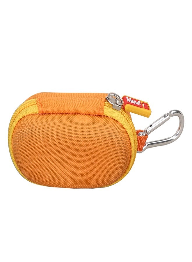 Mchoi Hard Carrying Case, with Carabiner Keychain & Lanyardor for Handy Ventolin Inhaler, Case Only Yellow - Image 4