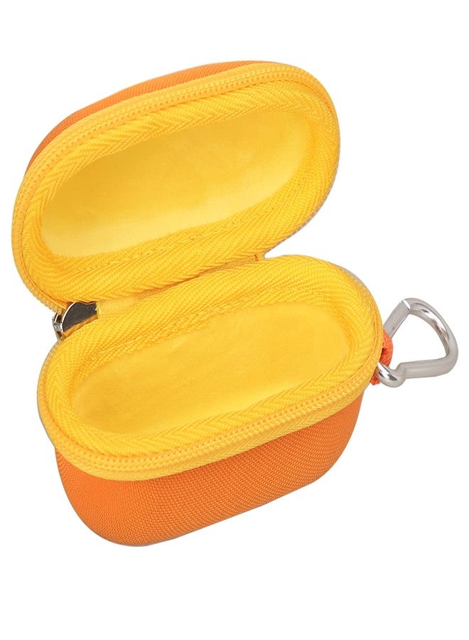 Mchoi Hard Carrying Case, with Carabiner Keychain & Lanyardor for Handy Ventolin Inhaler, Case Only Yellow - Image 2