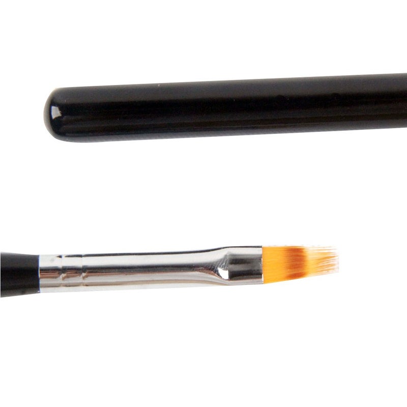 BQAN 2 Pc Nail Ombre Brush Pro Nail Art Tools, UV Gel Nail Art Painting Brush With Wood Handle - Image 3