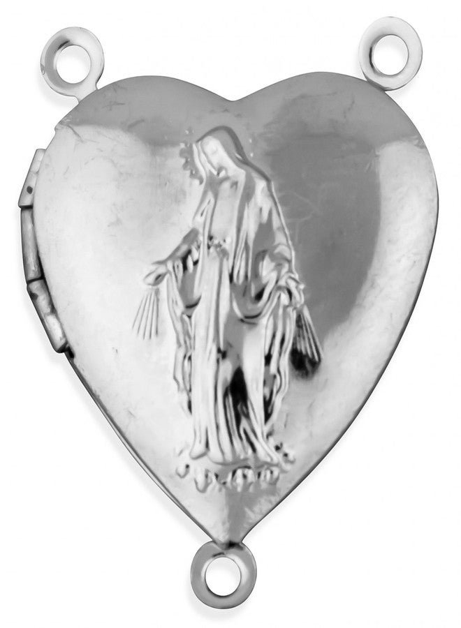 VENERARE Pack of 5 Our Lady of Grace Locket Rosary Centers - Image 3