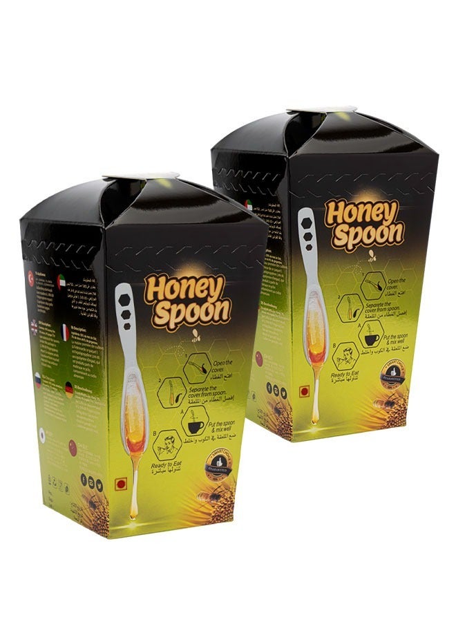 Al Malaky Royal Natural Pure Ginger And Lemon Honey 20 Spoon - Image 2