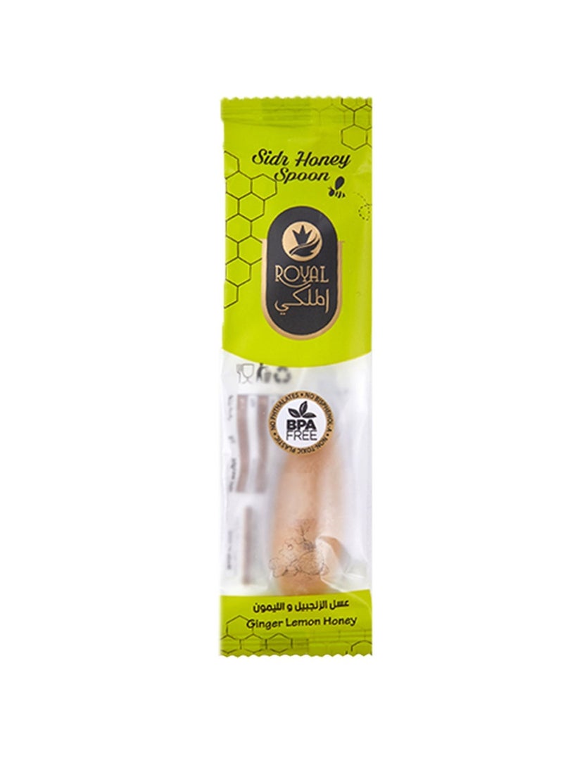 Al Malaky Royal Natural Pure Ginger And Lemon Honey 20 Spoon - Image 2