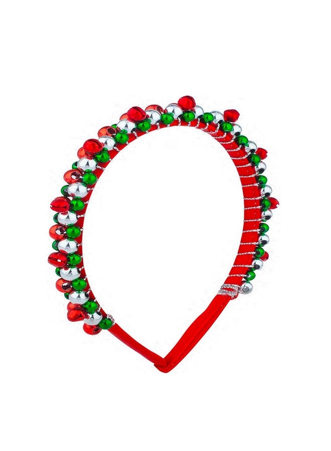 Soochat Christmas Headband Bell Headband Holiday Hair Hoop for for Women Girls Party Decoration - Image 1