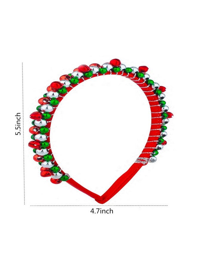 Soochat Christmas Headband Bell Headband Holiday Hair Hoop for for Women Girls Party Decoration - Image 2