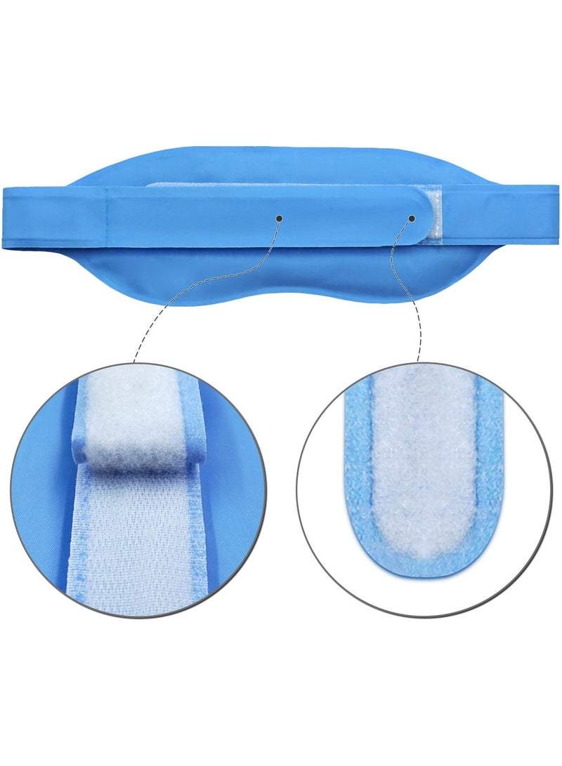 Ru syanl Gel Eye Mask Reusable Ice Pack Cooling Eye Mask Hot Cold Compress for Puffy Dry Eyes Migraine Headache Relief Alleviate Swollen Eyes Dark Circles Fatigue Fever Sinus Tension  - Image 4