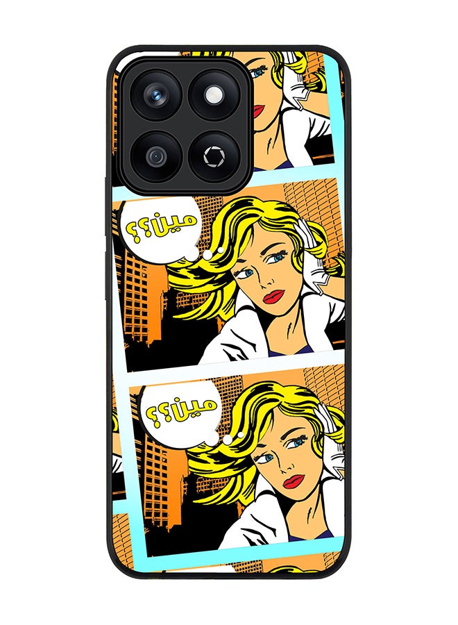 Stylizedd For Honor X7c 4G Case,Slim fit Camera Protection, Shockproof Thin Phone cover  - Meen (Comic Strip)  - Image 1