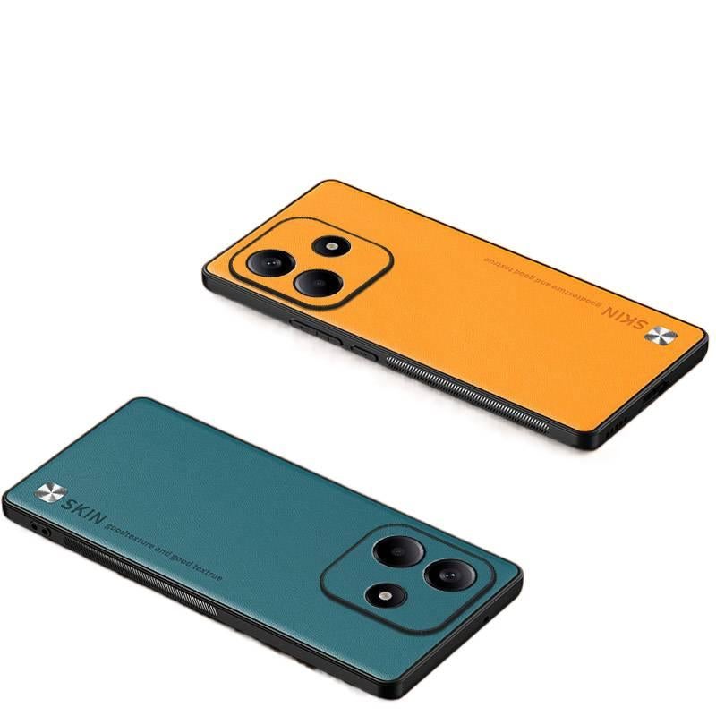 غطاء واقي بملمس جلد لـ Redmi Note 14 باللون بنفسجي مع حماية من السقوط وتغطية كاملة مع مقاوم للصدمات مع مقاوم للخدش للمدرسة للهدايا سهل الحمل - Image 5