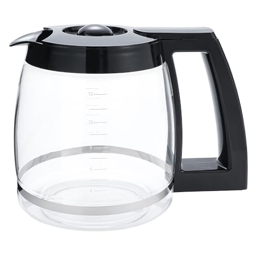 NelsMich 12-Cup Glass Carafe for Cuisi-nart Coffee Maker DGB-400 Pot Replacement DCC-1200PRC. - Image 5