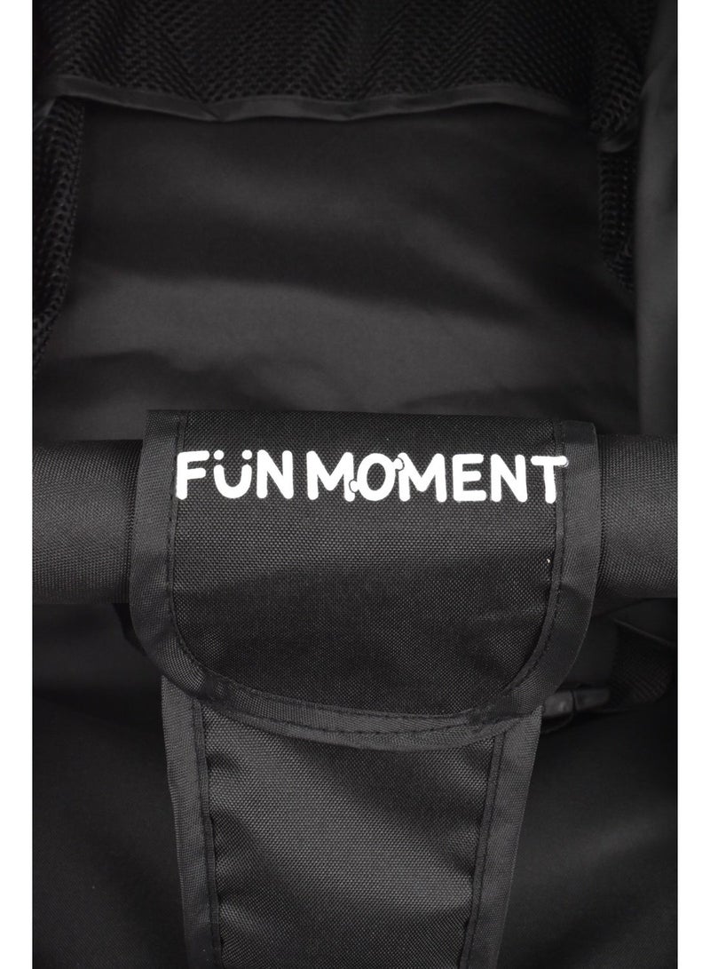 FUN MOMENT Lightweight Stroller with a Foldable Umbrella - Image 4