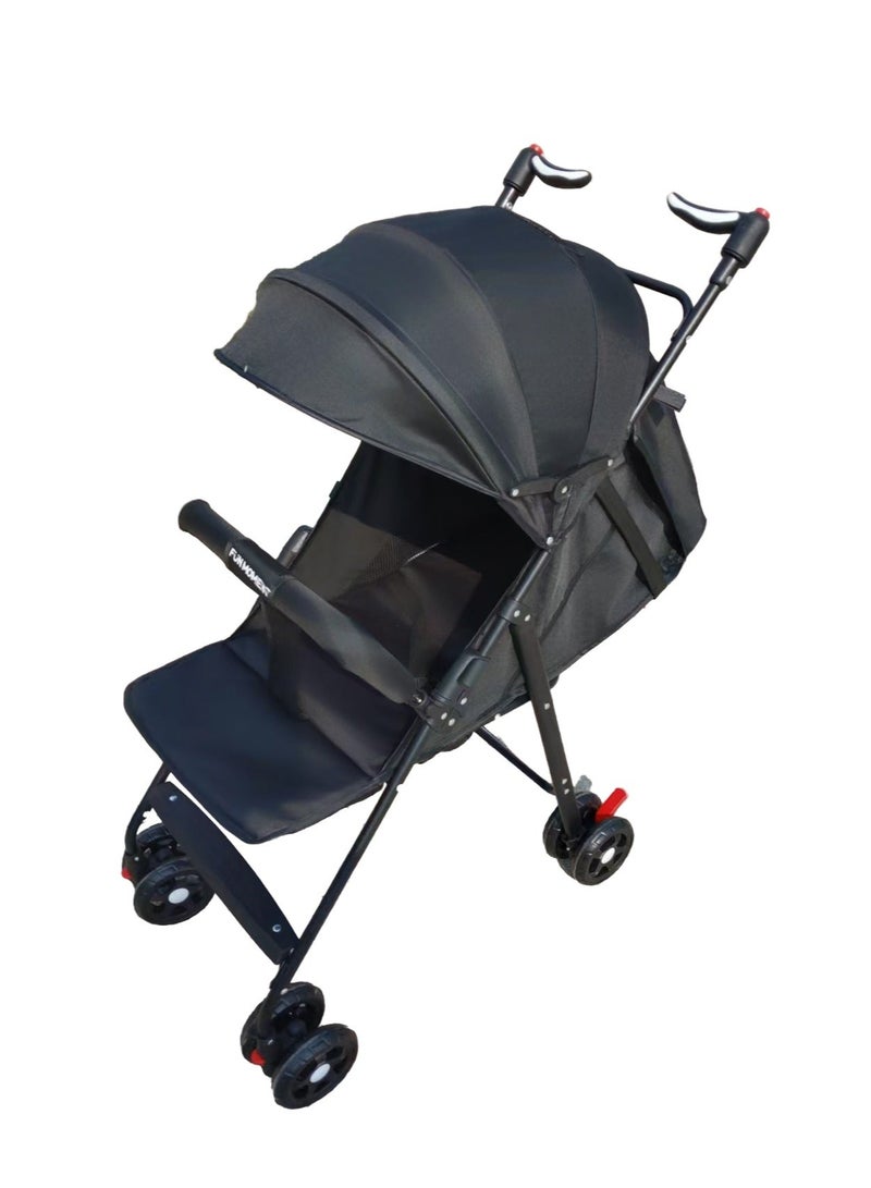 FUN MOMENT Lightweight Stroller with a Foldable Umbrella - Image 2