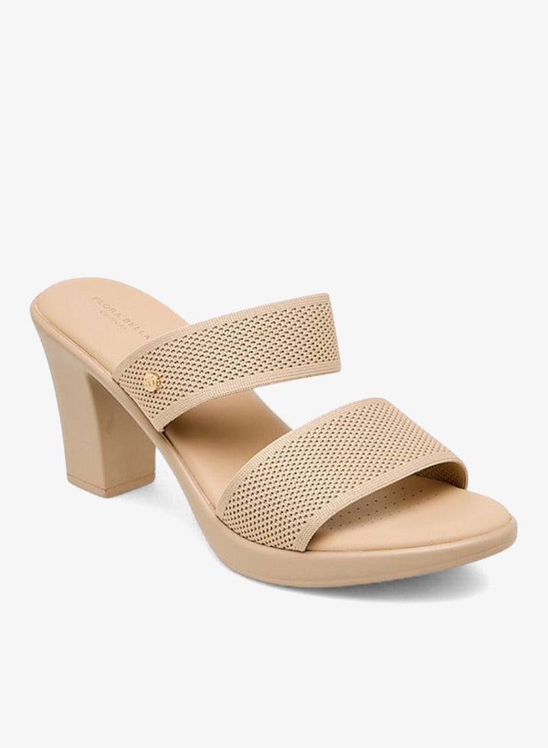 فلورا بيلا من شو إكسبرس صنادل بكعب عريض نسائية - Image 2