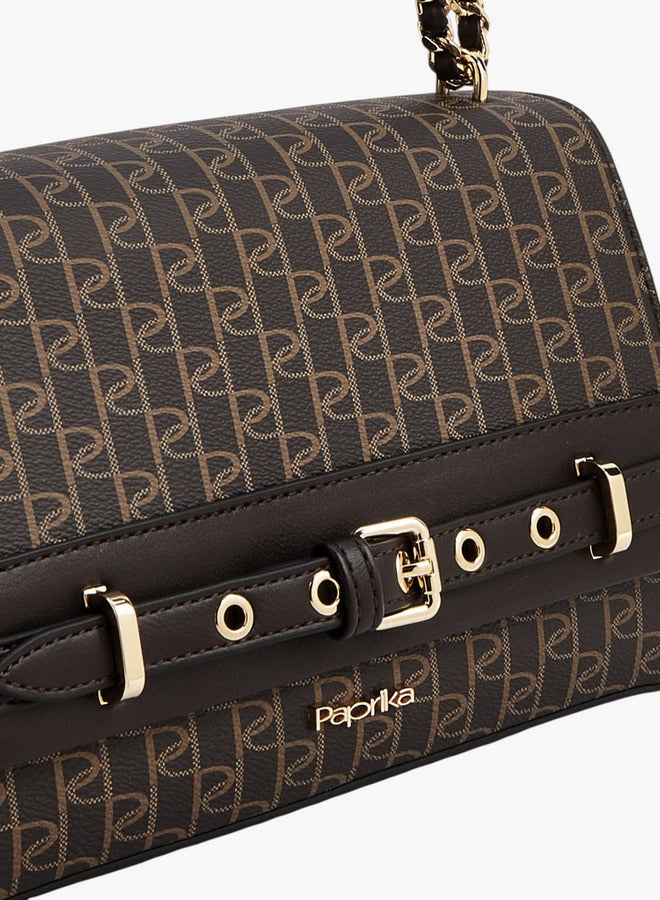 Paprika Women Brown Monogram Match Back  - Image 4