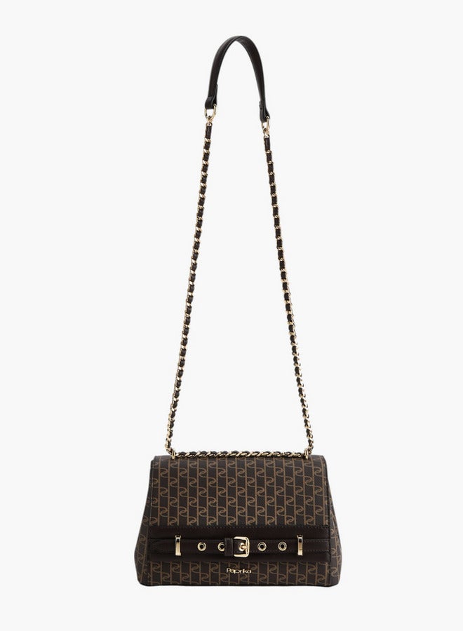 Paprika Women Brown Monogram Match Back  - Image 5
