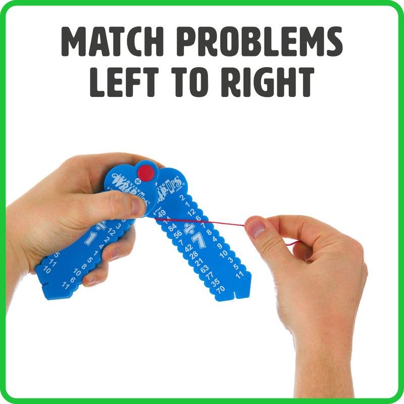 LEARNING WRAP-UPS SELF-CORRECTING Learning Wrap-Ups Keys for Division and Multiplication Math Tool for Kids Grade Level 2-6 - Image 3