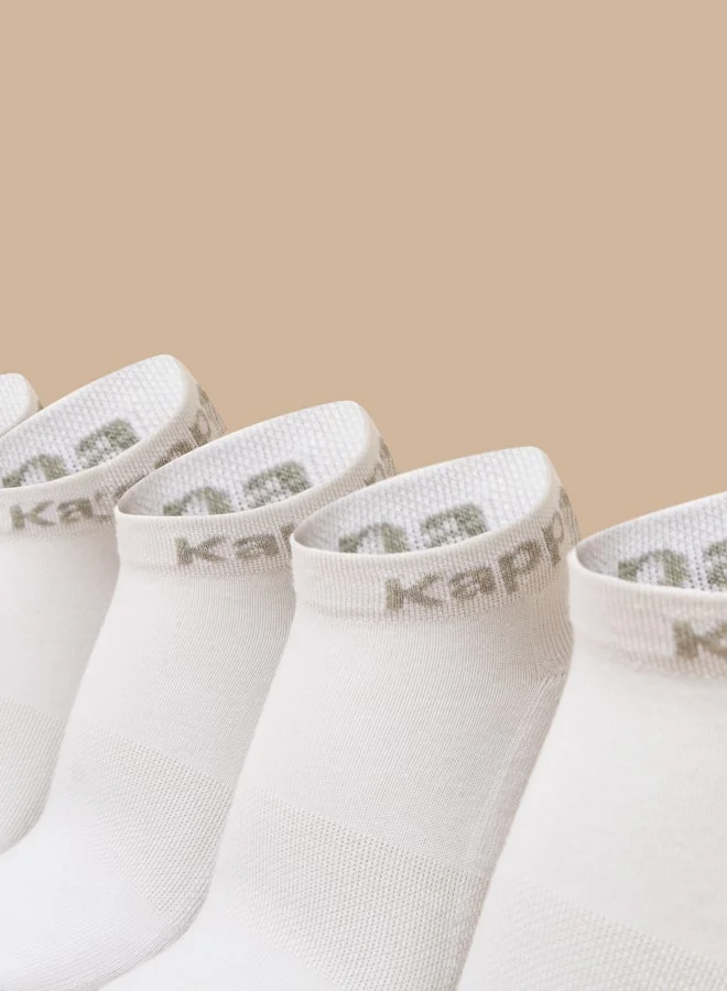 كابا جوارب نسائية بطول الكاحل بطبعة شعار - مجموعة من  قطع