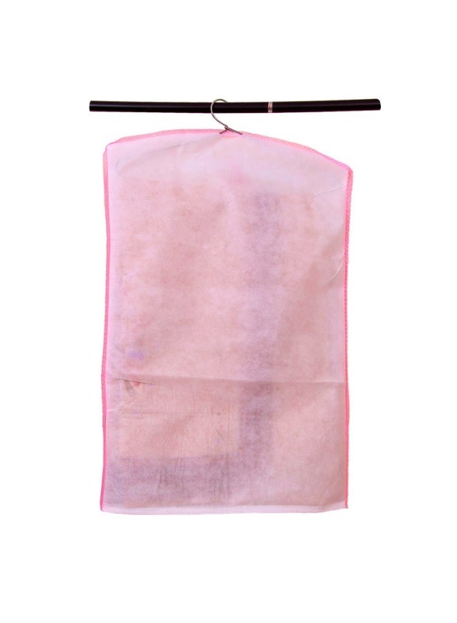 atorakushon ® Fabric Printed Hanging Saree Cover Wardrobe Organiser - Pack of 18 - Image 2
