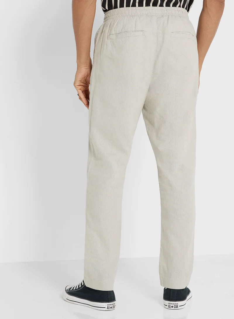 BRAVE SOUL Linen Pants