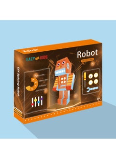 Eazy Kids DIY Doodle Coloring Art - Robot  - Image 4