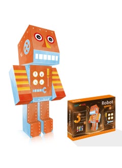 Eazy Kids DIY Doodle Coloring Art - Robot  - Image 1