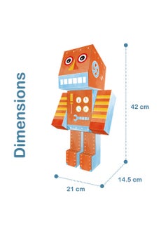 Eazy Kids DIY Doodle Coloring Art - Robot  - Image 5