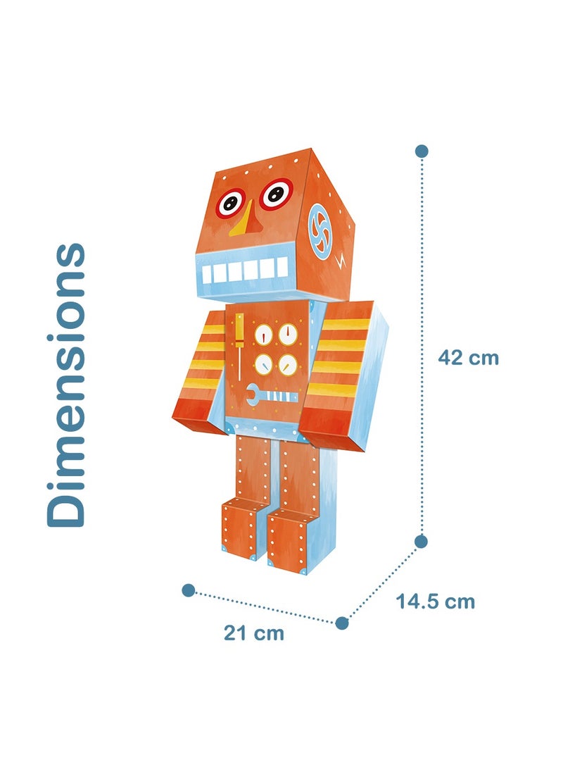 Eazy Kids DIY Doodle Coloring Art - Robot  - Image 5