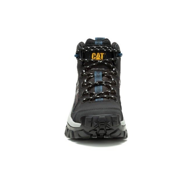 CATERPILLAR حذاء عمل CAT Invader Mid Vent CT للرجال - مقدمة مركبة - مقاوم للانزلاق، مصنف EH، تصميم خفيف الوزن ومهوى - أسود - Image 3