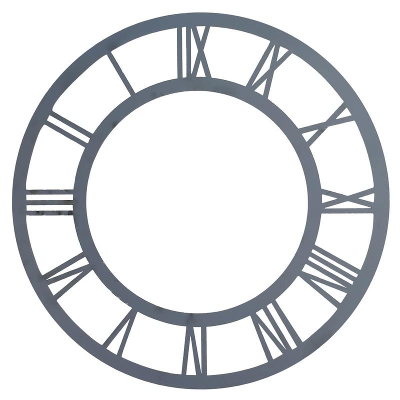 Agarwal Wooden Cut-Out Clock Frame (Ring) Design for Resin Art & Art & Craft 2MM (Golden Acrylic Roman 6 Inch)  - Image 2