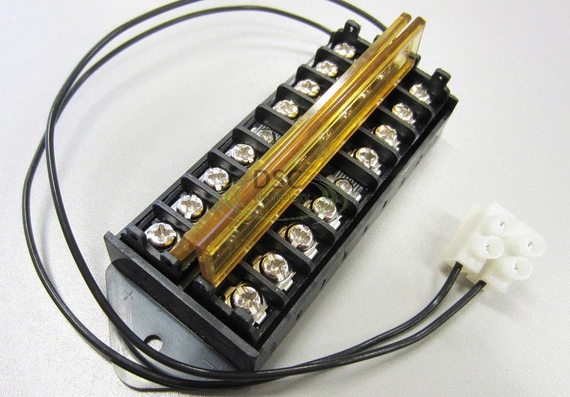 DIYSecurityCameraWorld شريط توصيل 8 طرق، يقسم 1 مدخل إلى 8 مخارج (سلك طاقة 18AWG مع غطاء) - Image 3