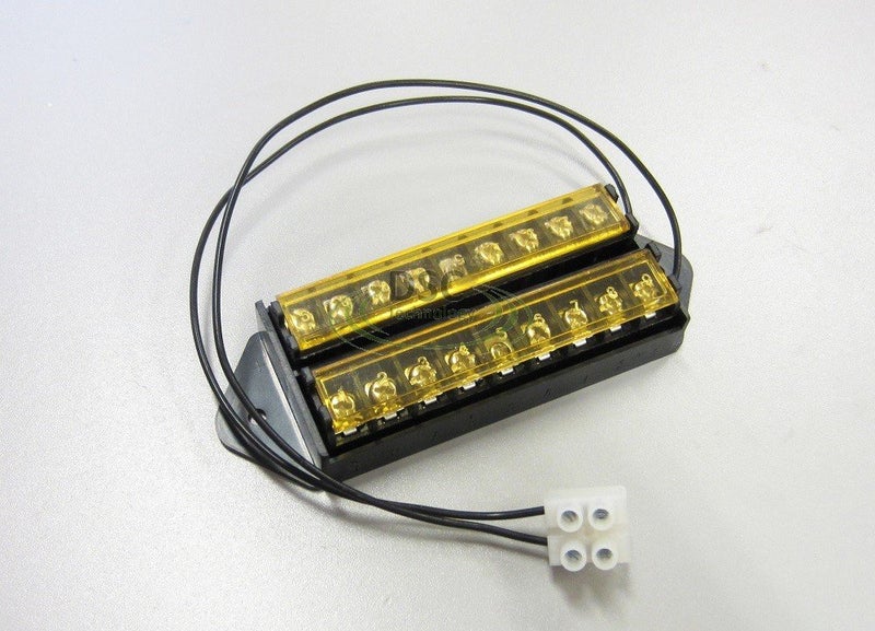 DIYSecurityCameraWorld شريط توصيل 8 طرق، يقسم 1 مدخل إلى 8 مخارج (سلك طاقة 18AWG مع غطاء) - Image 2