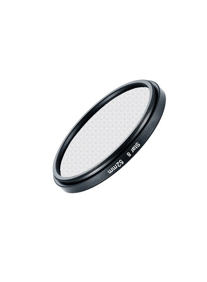 general Starlight Black Soft 1/4 1/8 Anti-light Damage Brushed Basket Brushed Gold Soft Mirror Hazy Mirror Camera Filter-Color:Starlight 4 Lines-46mm - Image 4