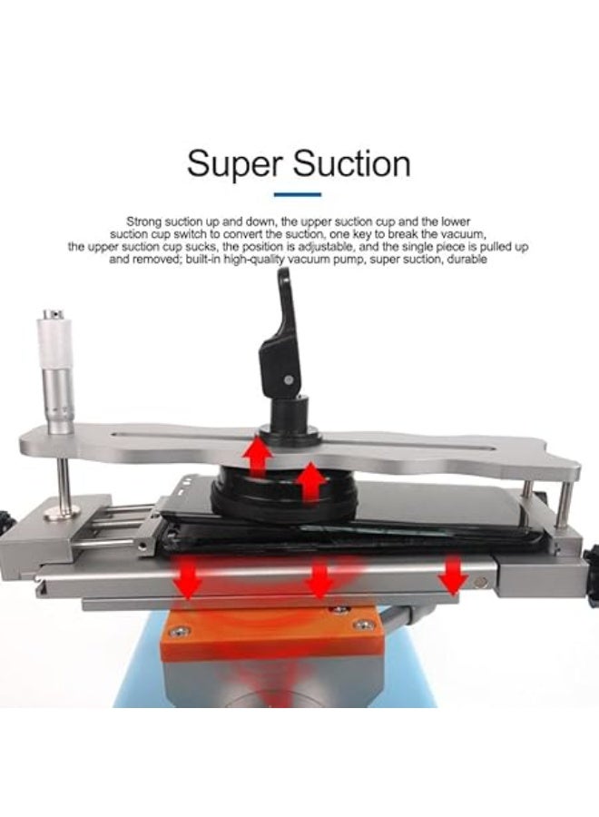 شروق الشمس فاصل الشاشة المنحني متعدد الوظائف Sunshine S-918F Plus 5 في 1 يدور 360 درجة - Image 4