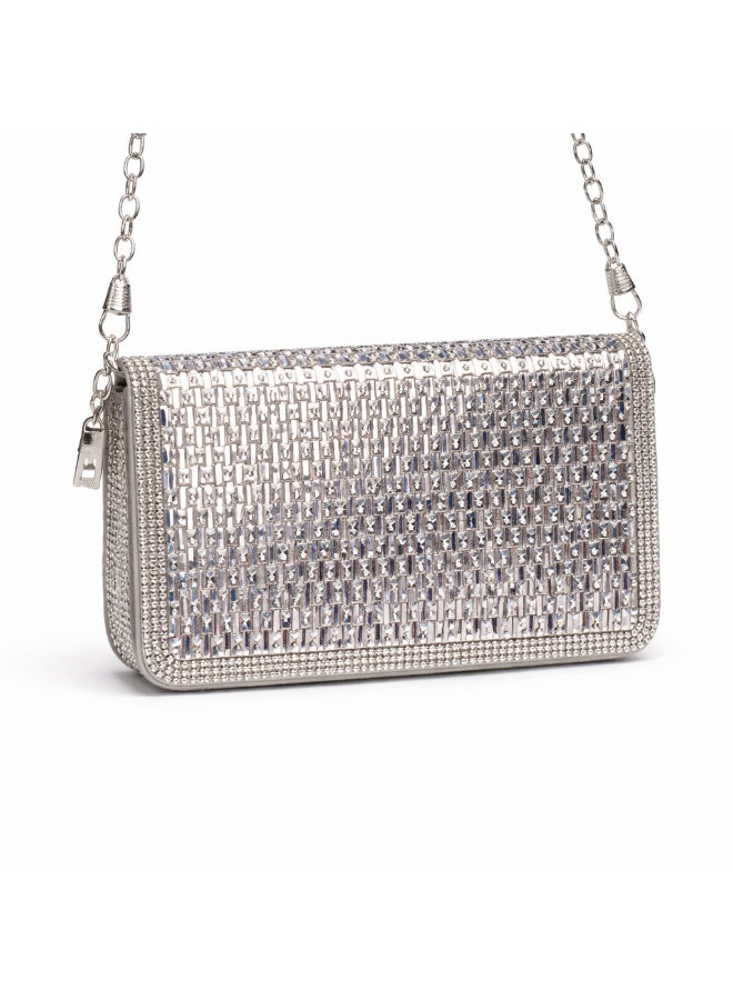 Women’s Small Clutch Wallet with Zipper – Elegant Hand & Shoulder Evening Bag for Special Occasions - Image 2