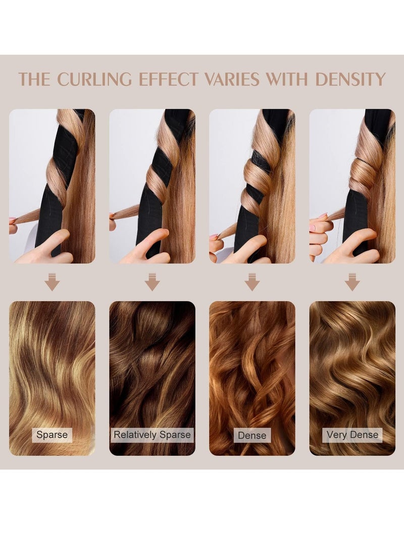 إيلور طقم إيلور للتمويج بدون حرارة – رولات شعر من الساتان لتمويج الشعر بدون حرارة | بكرات ليلية للنوم | طوق تمويج للشعر القصير والطويل | لفافة شعر (جلام) - Image 5