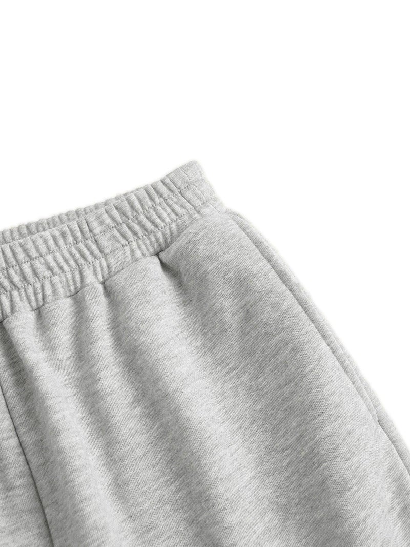 ZUGJAM Men's Baggy Sweatpants Wide Leg Lounge Sweat Pants with Pockets Light Gray M - Image 3
