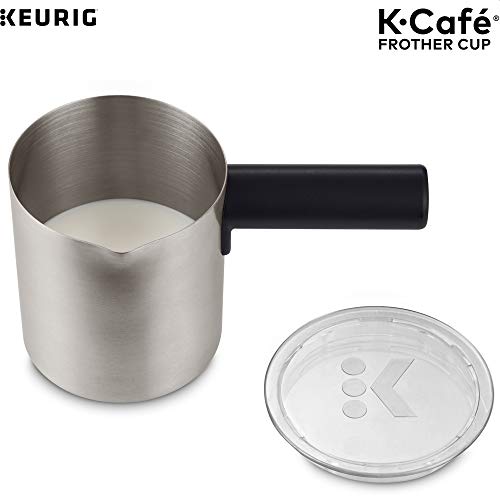 Keurig Works Non-Dairy Milk, Hot and Cold Frothing, Compatible K-Café Coffee Makers Only,34 ounce, Charcoal Frother - Image 3