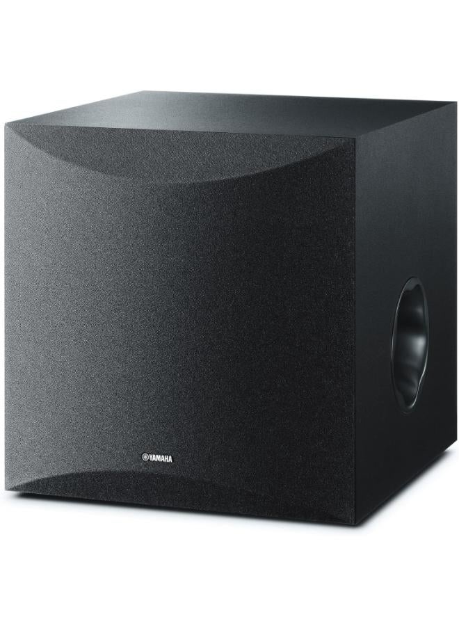 YAMAHA NS-SW100BL Powered Subwoofer (10in, 100W, Black)