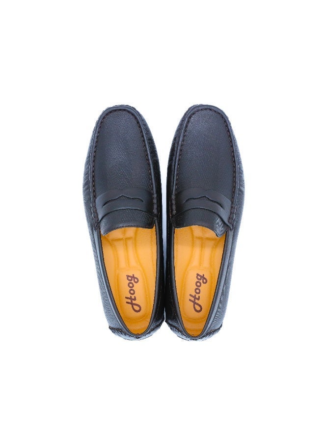 Hoog Shoes For Men Coffee Lightweight Dark Gray Loafers Comfortable Casual Everyday Use - Image 5