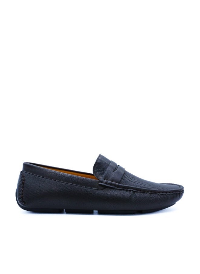 Hoog Shoes For Men Coffee Lightweight Dark Gray Loafers Comfortable Casual Everyday Use - Image 2