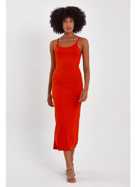 Alexander Gardi Slit Pencil Dress (B23-00106)