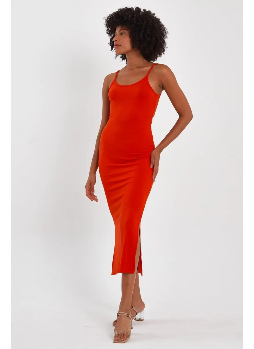 Alexander Gardi Slit Pencil Dress (B23-00106)