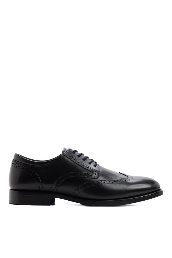 Aldo Harington Men Black Lace Up Shoes