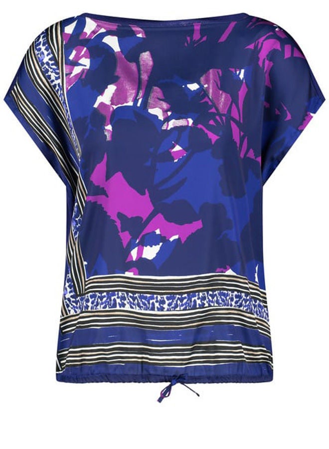 GERRY WEBER Blouse top with a stretchy hem  - Image 2