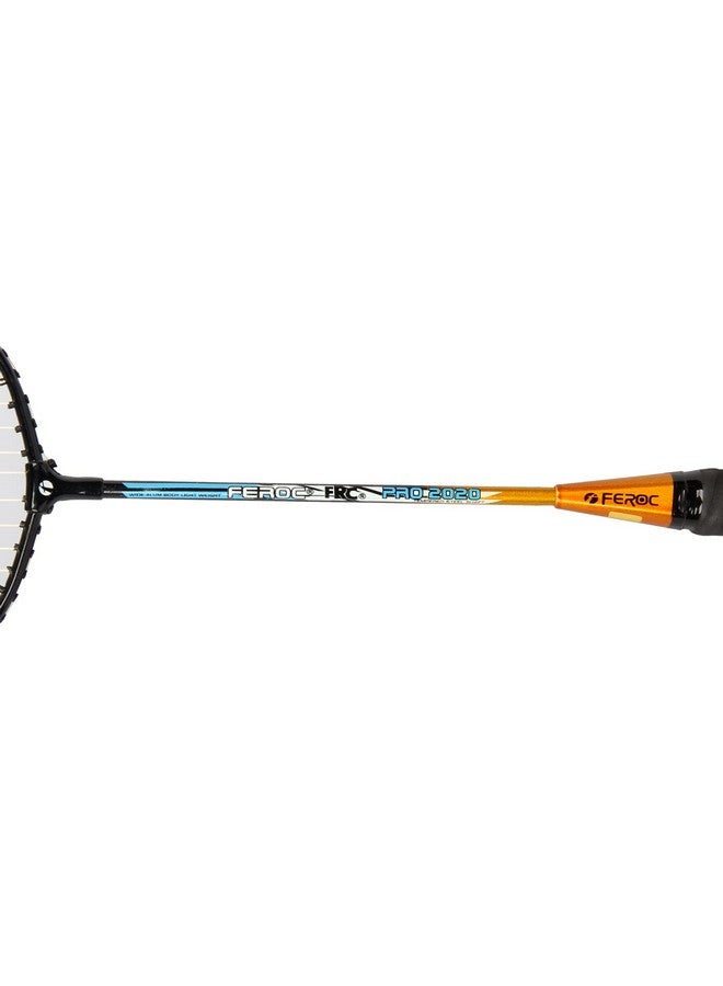FEROC Pro 2020 2 Pieces Aluminium Badminton Racket With 3 Pieces Feather Shuttles With Full-Cover., Multicolor - Image 5