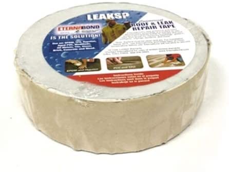 EternaBond RoofSeal Tan 2 x50 MicroSealant UV Stable RV Roof Seal Repair Tape 35 mil Total Thickness EBRT02050R OneStep Durable Waterproof and Airtight Sealant