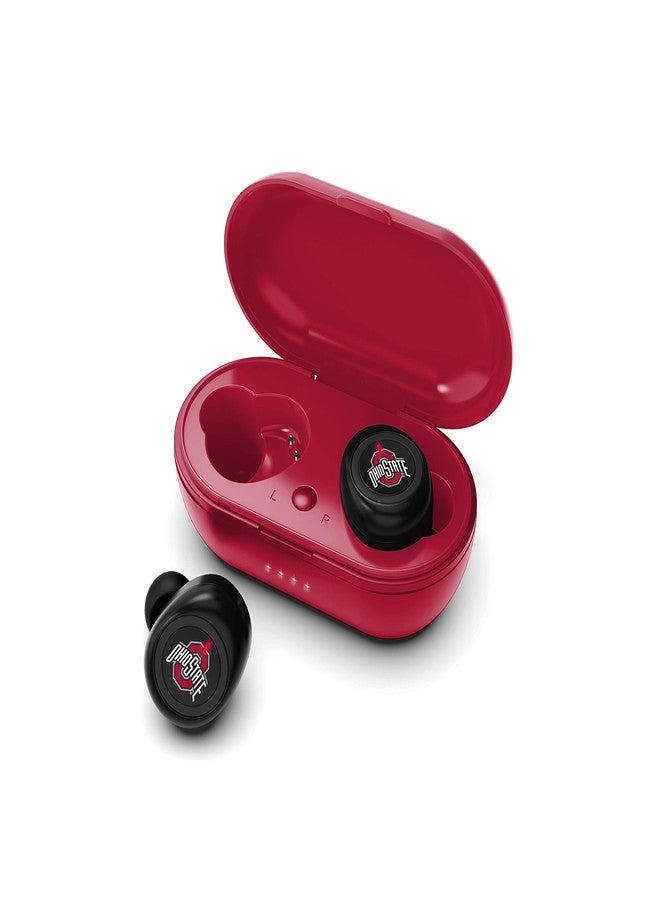 SOAR NCAA Ohio State Buckeyes True Wireless Earbuds, Team Color - Image 1