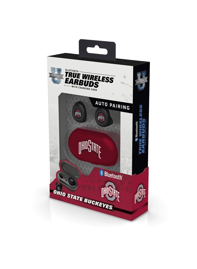 SOAR NCAA Ohio State Buckeyes True Wireless Earbuds, Team Color - Image 2